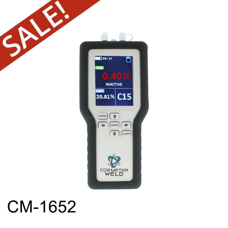 Carbon Dioxide and Oxygen Welding Gas Analyzer – CO2 Meter