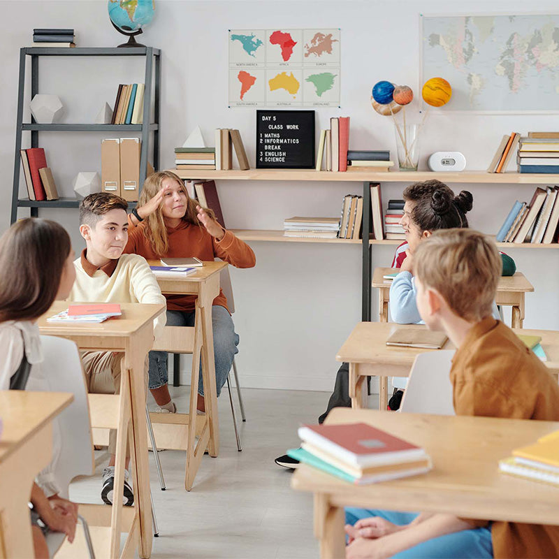 Space CO2: Wireless Indoor CO2, Temperature, Humidity Monitor for Offices and Schools