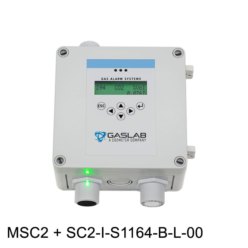 Fixed Carbon Dioxide (CO2) Gas Detector (0-5%) - co2meter