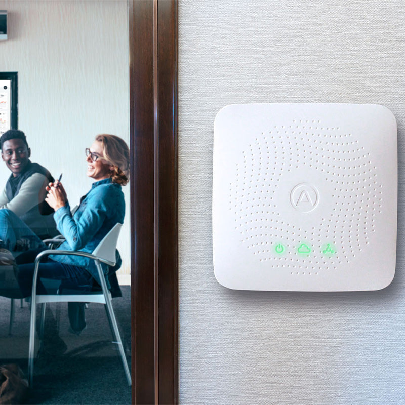Space Hub: WiFi Gateway for Indoor Air Quality Monitors
