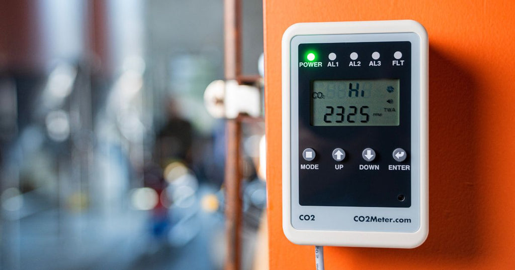 CO2 meters, sensors, transmitters, data loggers, monitors