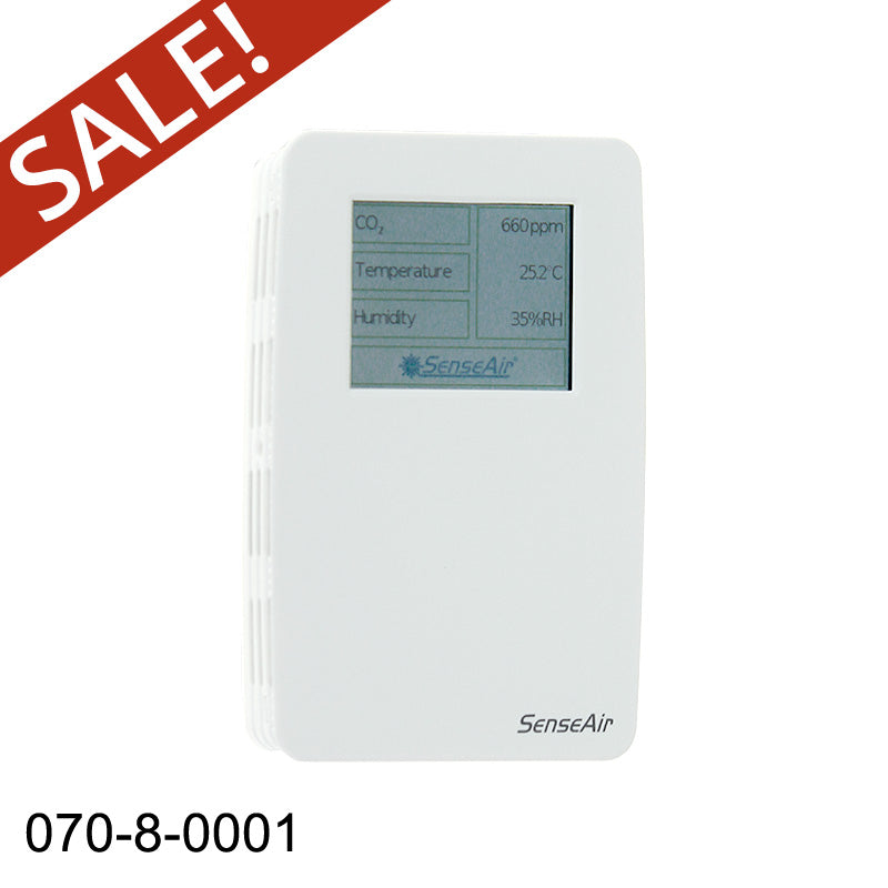 070-8-0001 tSense Touch Screen CO2 + RH/T Transmitter
