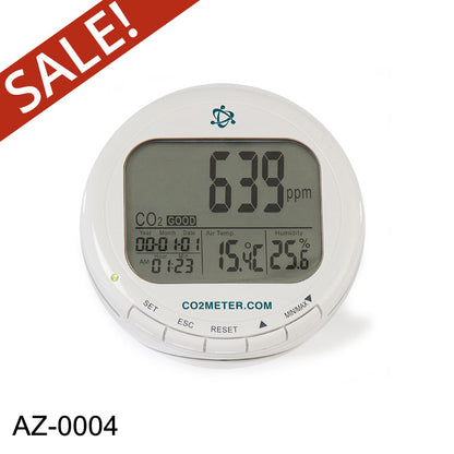 TIM10 Desktop CO2, Temp. & Humidity Monitor