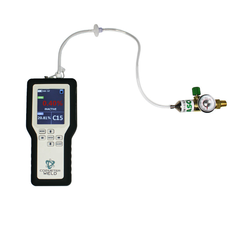 Carbon Dioxide and Oxygen Welding Gas Analyzer – CO2 Meter