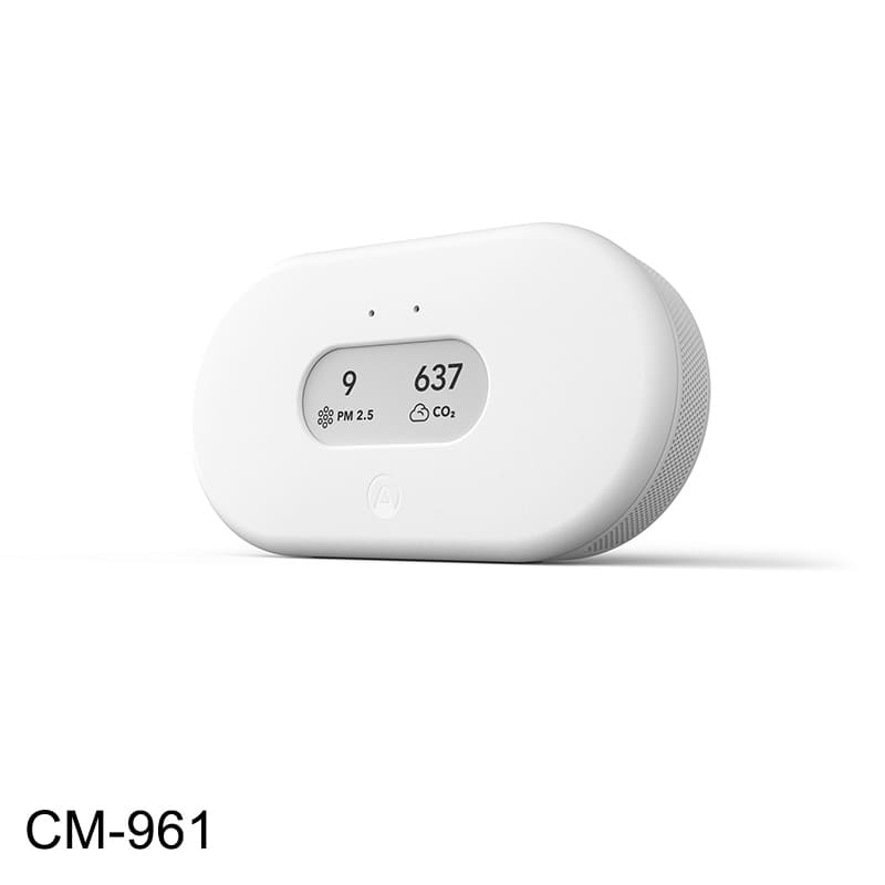 Co2 Monitoring System Space Pro: Smart CO2, VOC, Temperature, Humidity Monitor for Commercia ...