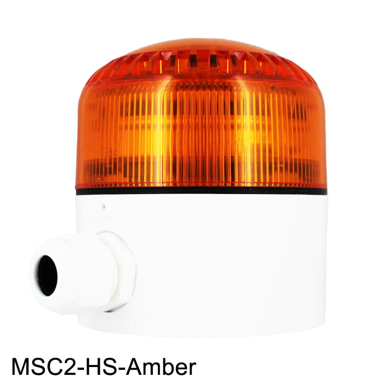 Industrial Amber Horn Strobe 