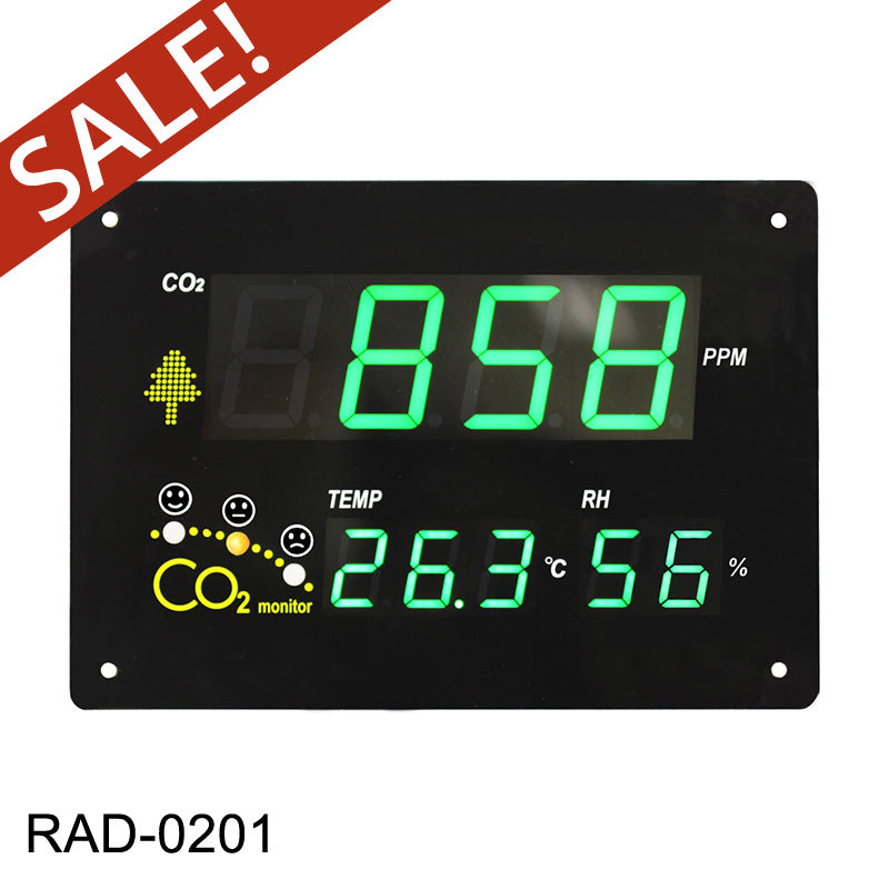 cSense Large Character Wall CO2 Monitor