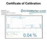 Certificate of Calibration - CO2 Meter