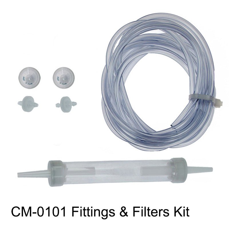 Gas Sampling Pump, Moisture Traps, Hydrophobic Filters – CO2 Meter
