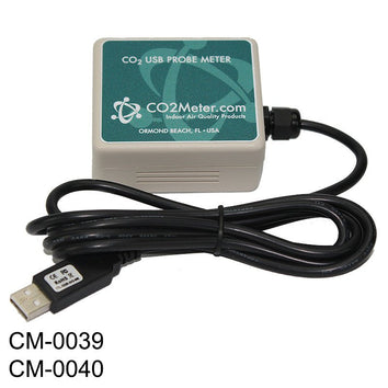 Probe 1% and 30% CO2 USB Data Logger - CO2 Meter